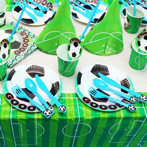 sports birthday plates|soccer party supplies.